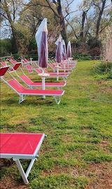 ombrelloni e lettini 