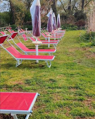 ombrelloni e lettini 