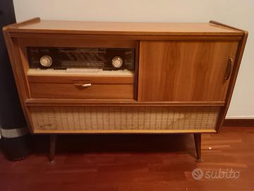 radio giradischi d'epoca 