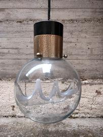 Lampadario design modernariato anni 70