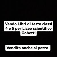 Libri di testo Classe 5 Liceo scientifico(Gobetti)