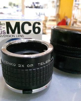 Duplicatore 2x kenko mc6 per Olympus om1 con cust