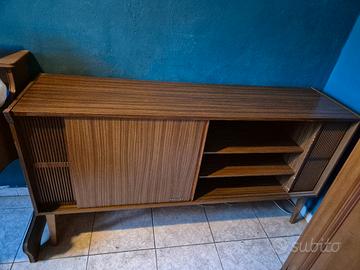 Mobile stereo vintage Körting anni '70 con radio
