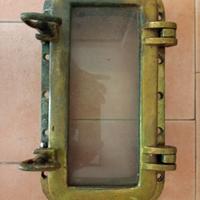 Oblo' in ottone per barca d'epoca