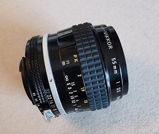 Nikkor AI 55mm f 3.5 Micro
