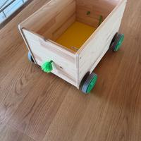 Contenitore Giocattoli con Rotelle FLISTAT Ikea