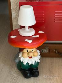 Gnomo Sgabello Tavolinetto Comodino Pop