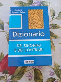 Dizionario dei sinonimi e dei contrari