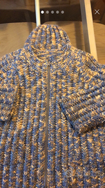Cardigan bimbo fatto a mano