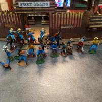 Fort Alamo con soldatini.