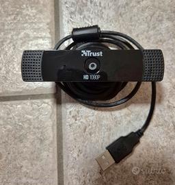 Webcam Trust HD 1080p USB Usata