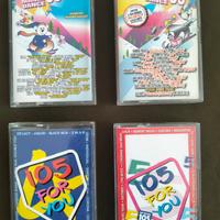 Musicassetta hit mania dance 98 e 99 e 105 for you