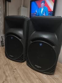 Coppia di Casse Amplificate MACKIE SRM  450