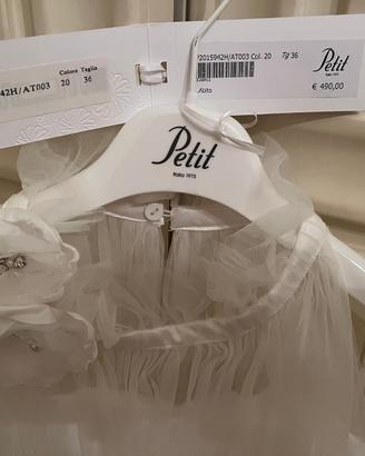 ABITO PRIMA COMUNIONE BAMBINA  "PETIT"