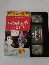 Cassetta VHS La Gabbianella e il Gatto