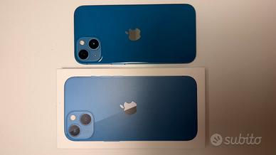 Apple iPhone 13 128GB - Blu - Scatola inclusa