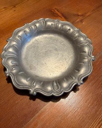Piattino in peltro