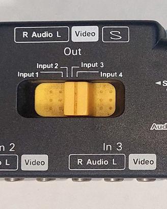 SELETTORE AUDIO VIDEO