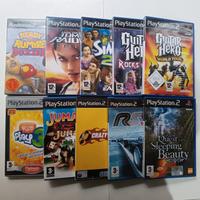 Lotto 10 Giochi PS2 PlayStation 2 Originali