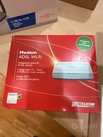 Router/modem telecom ADSL WI-FI