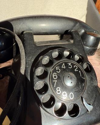 Telefono vintage a disco FATME per Centr. Ericsson