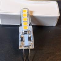 10 lampadine alogene G4 12V Warm White