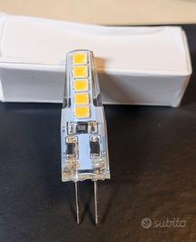 10 lampadine alogene G4 12V Warm White