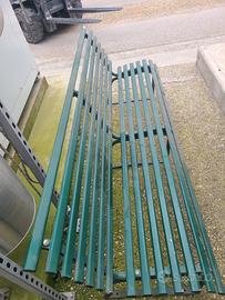 panchina da giardino in ferro 