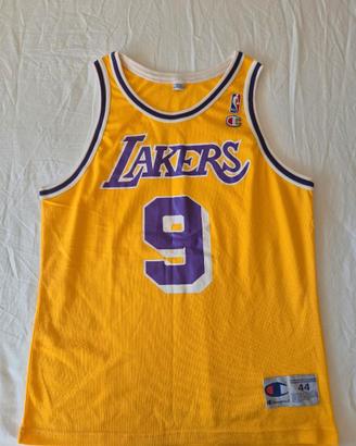 Canotta originale NBA L. A. Lakers Nick Van Exel 9
