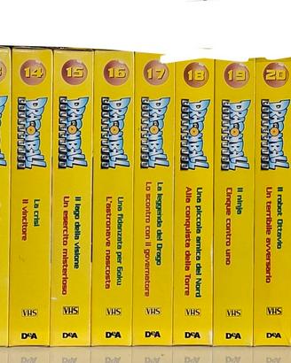 Dragon Ball Collection Prima Serie VHS Completa