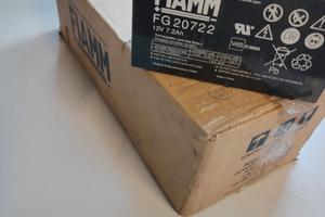 Batterie FIAMM FG20722 - 12V 7.5Ah AGM - Nuove