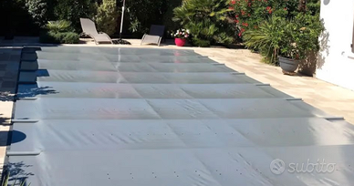 copertura  a barre piscina