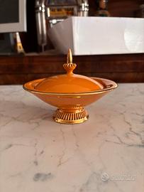 Zuccheriera vintage in ceramica smaltata