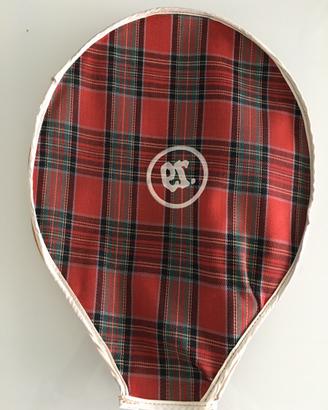 copri  racchetta vintage