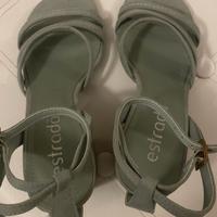 Sandali carta da zucchero/azzurro tag. 38 Estradà