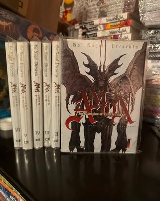 Amon manga serie completa  1 al 6  imbustati