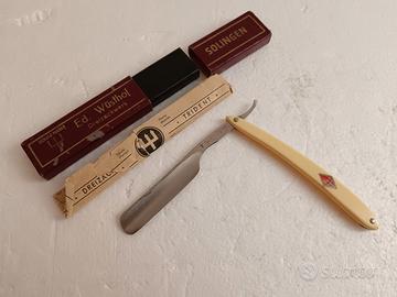 Rasoio a mano libera d'epoca  Tridente  ED Wüsthof