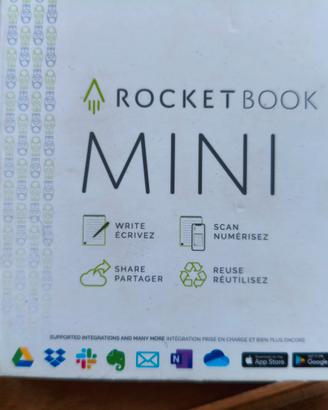 Rocketbook Mini – Taccuino riutilizzabile digitale