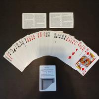 Mazzo carte prestigio magiche truccate segnate