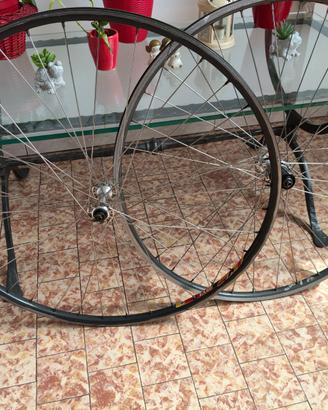 Ruote bici strada FiR EA60 +mozzi Shimano Dura Ace