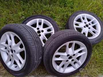 4 cerchi (Fiat Punto) con gomme estive 