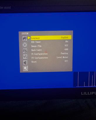 Monitor Lilliput 4k. CAMCORDER ASSIST HDMI