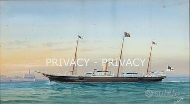 RIPRODUZIONE ALTA DEFINIZIONE  " Gouache  Napoli "