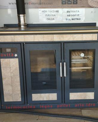 Termocucina a pellet SMART120