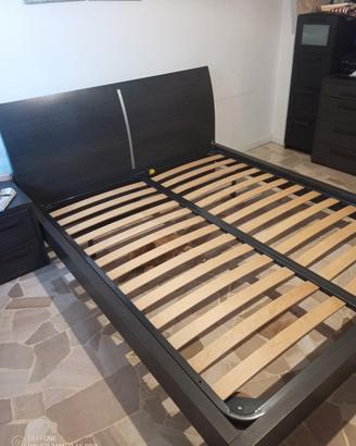 Letto matrimoniale classico con rete ortopedica