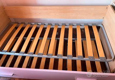 Letto Rosa lilla singolo/doppio ortopedico