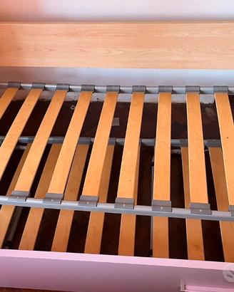 Letto Rosa lilla singolo/doppio ortopedico