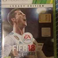 Fifa 18 Legacy Edition per Xbox 360.