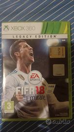 Fifa 18 Legacy Edition per Xbox 360.