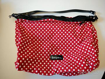 Borsa Braccialini Rossa Pois Vernice Nuova